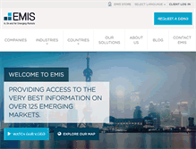 Tablet Screenshot of emis.com