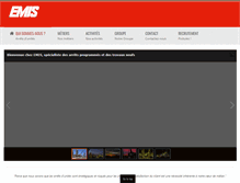 Tablet Screenshot of emis.fr