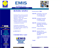 Tablet Screenshot of emis.sk